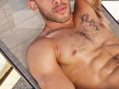 Firm cock of Austin Wilde is going to twitch and spin