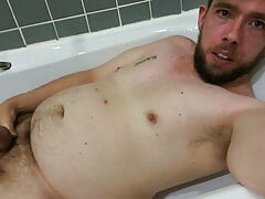 Pissing myself in hotel tub