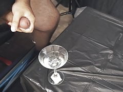 Cumming in a Martini glass 2 (LoadsMalone)