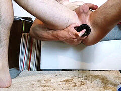 Gay sex, gay dildo, unexperienced