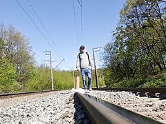 andkvcat boy on rails and dildo