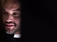 Religious twink sucks off priest before riding him hardcore