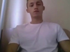 Strung Up Youngster Shoots A Massive Fountain