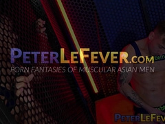 Mika Ayden and KoreanTwunk indulge in a rough flip fucking