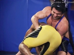 Anal invasion, wrestling, threesome