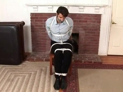 Bondage - Spy bound and gagged