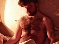 Having a wank at the computer