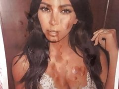 Kim Kardashian Cum Tribute 1