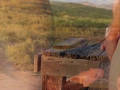 Off-Roading Naked and Head at Abandoned Cattle Ranch