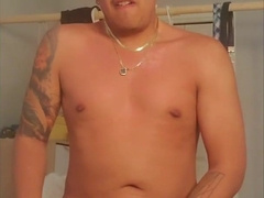 Sunburn Super-Sexy Latino Fapping his Man Sausage All The Way