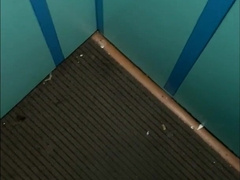 Tugging off and nutting in a public ELEVATOR! I can be seen at any moment!