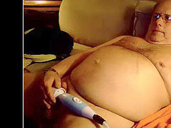 grandpa stroke on webcam