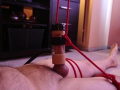 Machine Milked and twice ruined orgasm 3