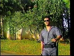 Manly hunk fucks boy's tight ass on the bonnet of his car