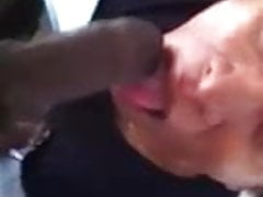 My bf watches as I suck an Indian cock for him!