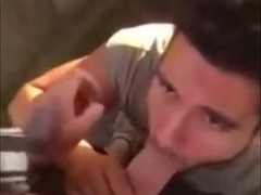 Cute cock sucker and cum eater 4