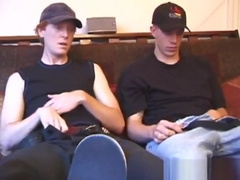 Straight punks suck and wank each other