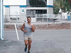 Damian Night Forgets All About His Missing Wallet When He Sees The Offices Morgxn Thicke's Big Cock - MEN