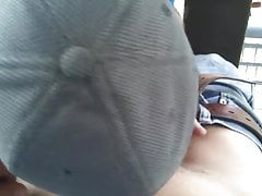 Outdoor suck and swallow