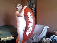 Balloonbanger 40) Big Long Birthday Balloon Fun! - Retro