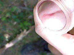 I have to cum in the Forest