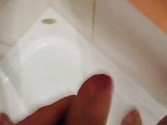 Jerking under shower