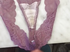 Brother's wife's dirty panties