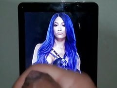 Sasha Banks Cum Tribute 2 (WWE)