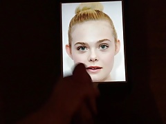 Elle Fanning cum tribute #7