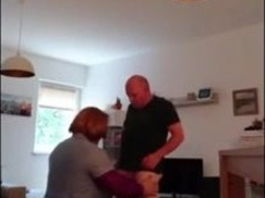 Hot amateur crossdresser gets raw and wild with his man