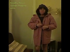 Vintage Mary and her shopping
