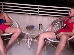 Bareback anal, blowjob, and rimming action with Joris Leonard