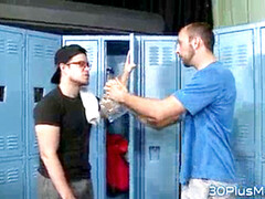 fag man gobbling asshole