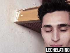 LecheLatinos.com - Stepson's ultra-kinky throat painted with my jizz