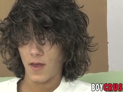 Cums While Dildo Riding And Masturbating With Kyros Christian