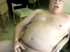 Grandpa on grandpa, stroke, grandpa on cam