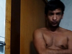 Very horny before going to bed. With a lot of milk