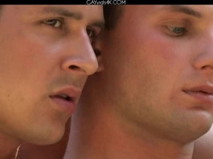 Brandon Manilow And Zeke Film Scene
