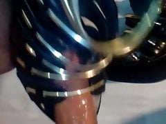 Perfectas plataformas negras shoejob cumshot