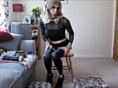 Crossdresser, masturbation toy, crossdresser sex