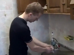 Russian Sex At The Kitchen