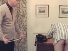 Daddy Headmaster Punishes Twink for Smoking