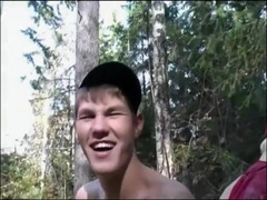 Best Friends In The Woods Jerking