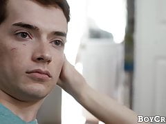 Young Alex Meyer tied up and drilled by masked thug