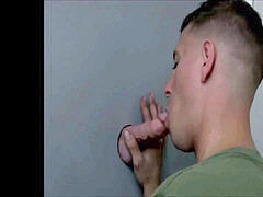 Army's gloryhole 2 (threesome)