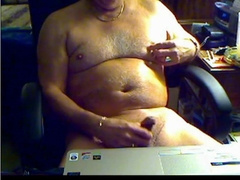 grandpa cum on cam and taste his cum 9