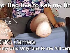 Sweaty Stump - LBK Amputee model, come be my fan
