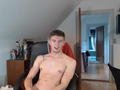 Handsome webcam guy