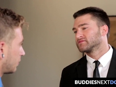 BuddiesNextDoor.com - Alex flips Abel around and fucks his hard dick in and out of his ass