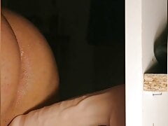 Riding dildo wall